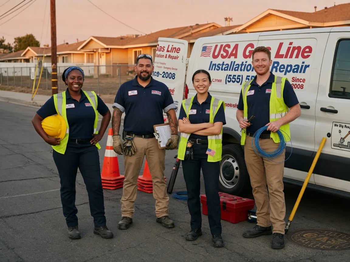 Gas Line Installation company in Collins, OH